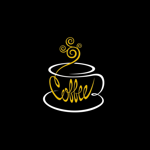 Beste Logos Kaffee-Design-Vektor 01 logos logo kaffee am besten   