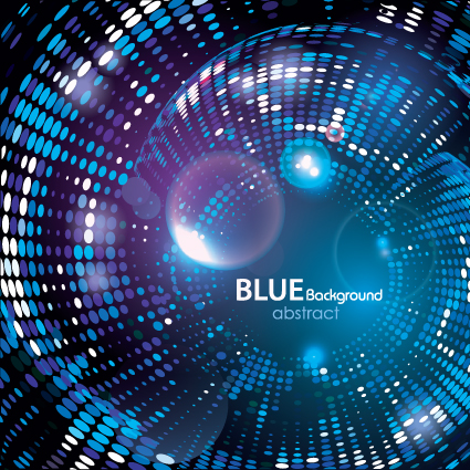 Blauer Hintergrund mit abstraktem Vektordesign blue abstract   