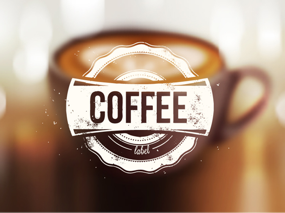 Vecteur graphique flou de fond de café largeur fond flou cafe   