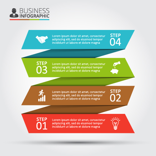 Business Infographic design créatif 3392 infographie creative business   