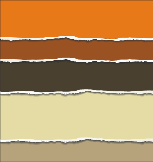 Farbige, zerrissene Papier-Hintergrundvektorvorlage 09 Tornpapier schablone papier Hintergrund farbig   