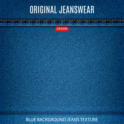 Origineller Denim blauer Textur-Hintergrundvektor 06 Textur original Hintergrund denim Blau   