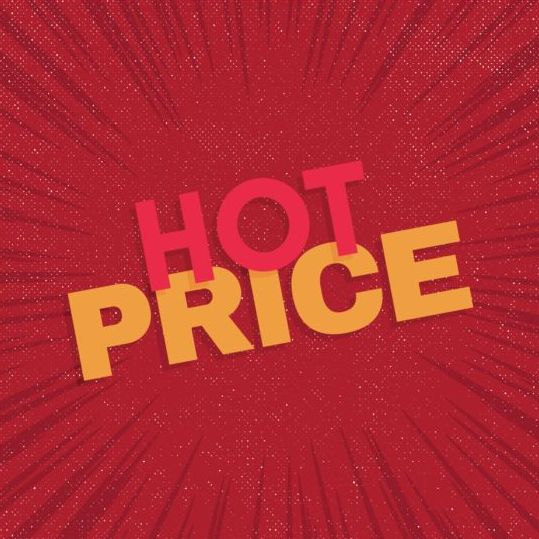 Roter Hot Sale Hintergrund Vorlage Vektor 02 Verkauf rot hinten heiß   
