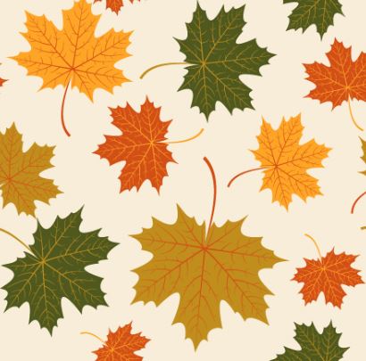 秋のカエデの葉ベクトルシームレスパターン03 葉 秋 パターン シームレスな カエデの葉   