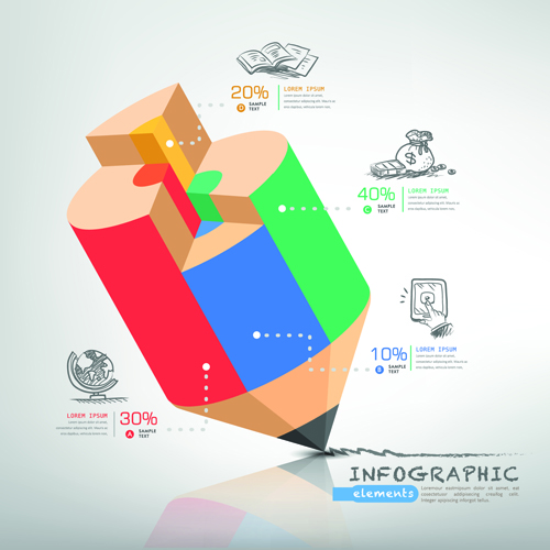 Business Infographic design créatif 1654 infographie creative business   