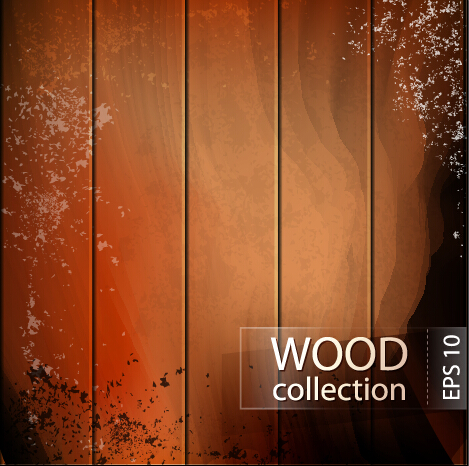 Grunge Holzbrettervektor-Hintergrundset 02 Vector-Hintergrund Holz Hintergrund grunge Brett   