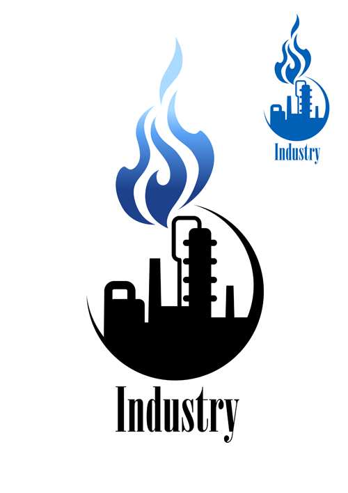 石油精製産業ロゴベクトル01 石油 産業   