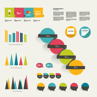 Business Infographic design créatif 1413 infographie creative business   