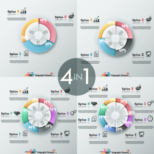 Business Infographic design créatif 3458 infographie creative business   