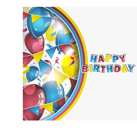 Farbige Luftballons mit Konfetti glücklichen Geburtstagshintergrund Konfetti Hintergrund happy birthday Geburtstag farbig ballons   