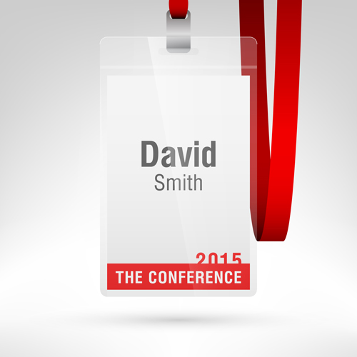 Vecteur de conception de carte de conférence 07 conference carte   