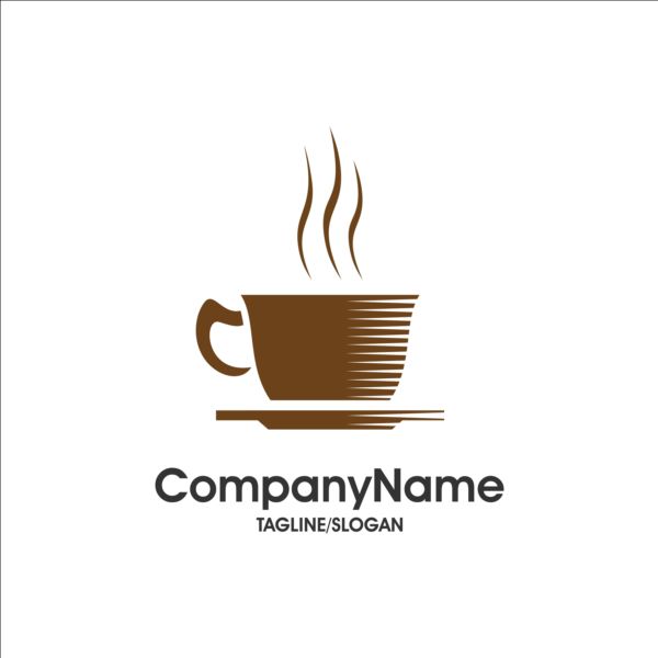 Kreative Kaffee-und Café-Logos Design-Vektor 13 logos Kreativ kaffee cafe   