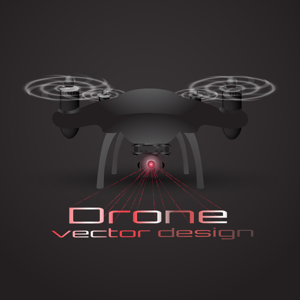 Drohnen-Plakatgestaltungsvektoren 05 poster Drohne   
