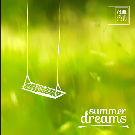 Eleganter Sommerträume vektor Hintergrundart 02 Vector-Hintergrund Träume Traum Sommer Hintergrund elegant   