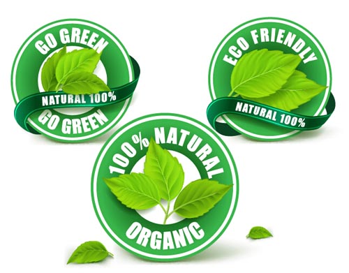 Naturprodukte Etiketten runden Vektor Produkte Natürlich Etiketten   
