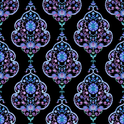 Paisley avec fleur vecteur Seamless patterns 04 sans soudure patrons paisley fleur   