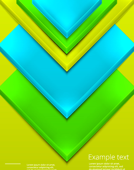 Glänzende 3D-Geometrie-Formen Hintergrund Vektor 03 shiny Hintergrundvektor Hintergrund géométrie Formen form   
