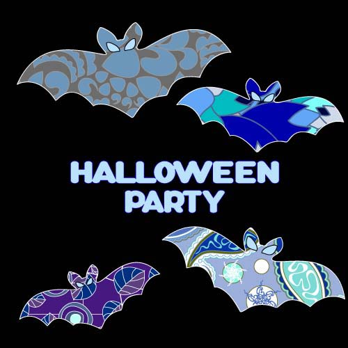 Halloween-Party-Geisterillustration Vektormaterial 04 party illustration halloween Geist   