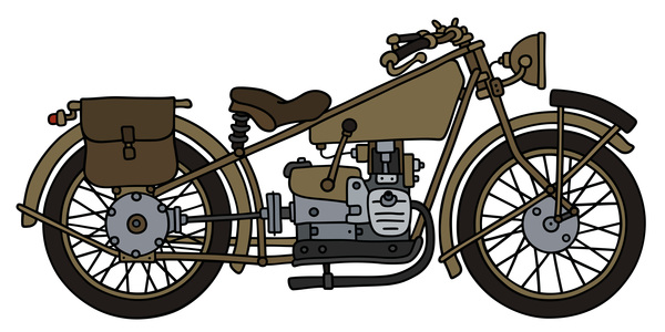 Rtero moto dessin vecteurs matériel 03 Rtero moto Dessin   