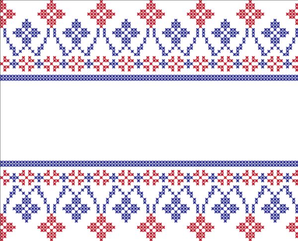 tissu tricoté motif frontière vecteur matériel ensemble 13 tissu modèle maille bordure   