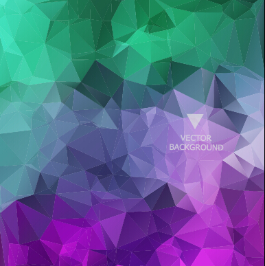 Farbige polygonale Elemente Vektorhintergrund 01 Vector-Hintergrund polygonal farbig Elemente   
