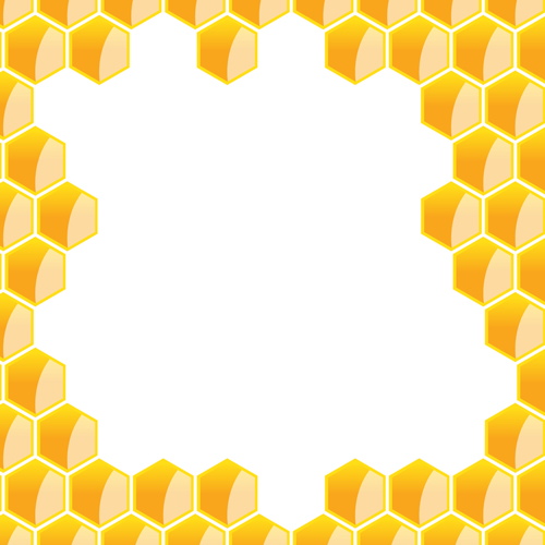Graphiques vectoriels de fond de motif hexagonal 03 modèle hexagonal graphisme fond   