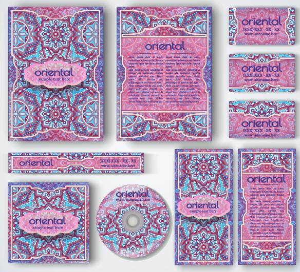 Corporate Identity Kit Vektor 09 Oriental Stile Stile oriental identity corporate   
