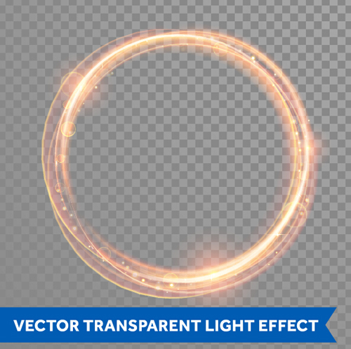 Jeu d’illustrations d’effet de lumière transparente vecteur 17 transparent lumière illustration Effet   