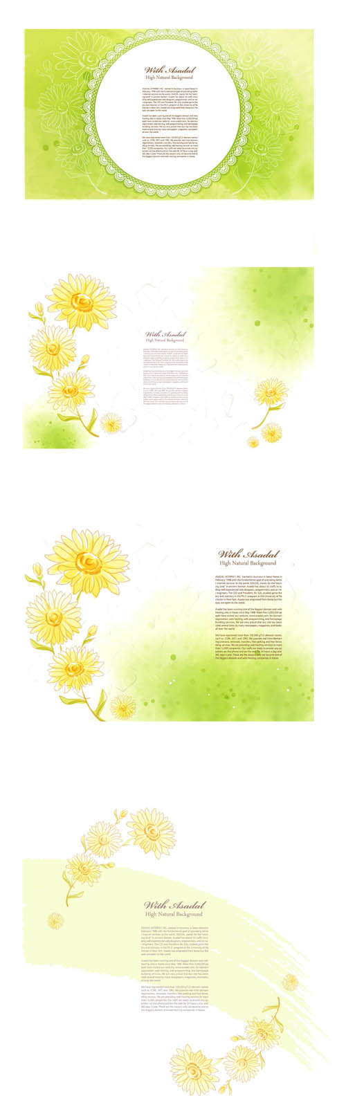 チャーム春の花の背景アートベクトル03 魅力 花の背景 花 春   