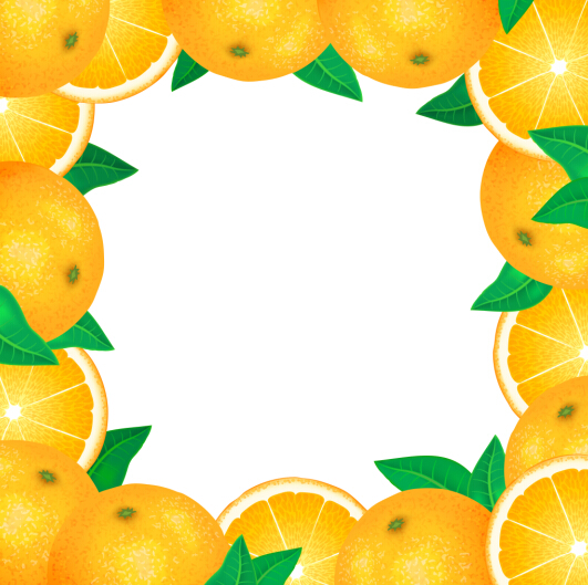 Zitronenrahmen-Vektor Zitrone Rahmen   