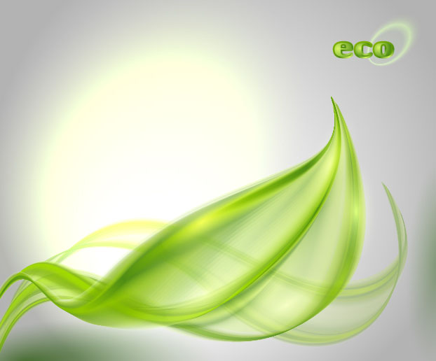 Abstrait vert ondulé style Eco fond vecteur 06 vert ondulé fond eco Abstrait   