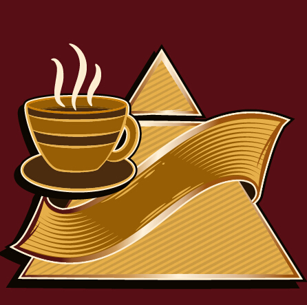 クラシックコーヒーショップロゴベクトルセット07 ロゴ ショップ コーヒー クラシック   