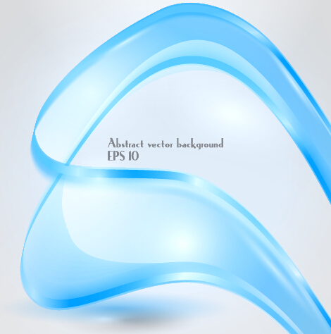 Fond dynamique bleu transparent de vecteur de ruban 08 transparent ruban Dynamique Bleu   