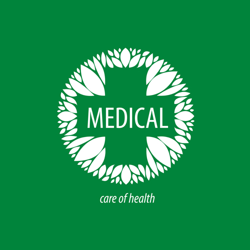 グリーンメディカルヘルスロゴデザインベクター11 健康 ロゴ グリーン医療   