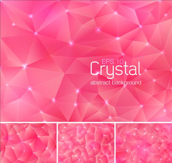 Magenta-Kristall-abstrakter Hintergrundvektor Magenta Kristall Hintergrund abstract   