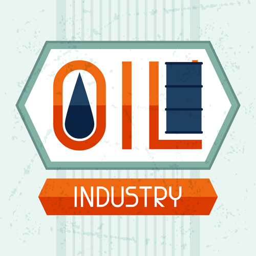 Éléments de l’industrie pétrolière avec fond grunge 06 Industrie huile grunge fond elements   