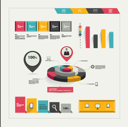 Business Infographic design créatif 1411 infographie creative business   