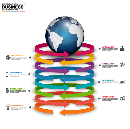 Business Infografik Design 2924 Kreativ Infografik business   