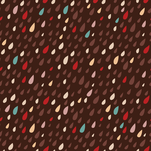 Couleur DROPS seamless pattern vector set 09 vecteur de motif sans soudure motif couleur   