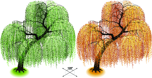 Kreative isometrische Bäume entwerfen Vektor 06 Kreativ isometrisch Bäume   