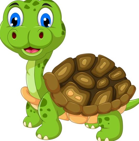 Lustige Zeichentrickschildkröten Vektoren 01 Schildkröten Lustig cartoon   