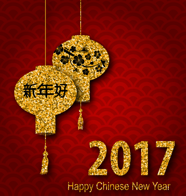 Laterne mit chinesischem Neujahr rotem Hintergrundvektor 07 rot Neu Laterne Jahr Chinesisch   