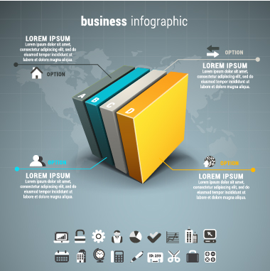 Business Infographic design créatif 3477 infographie creative business   