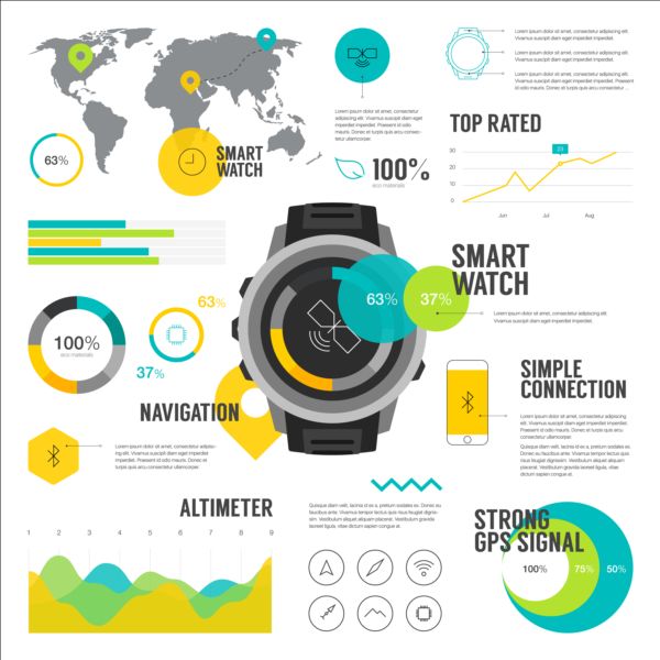 Business Infographic design créatif 4322 infographie creative business   