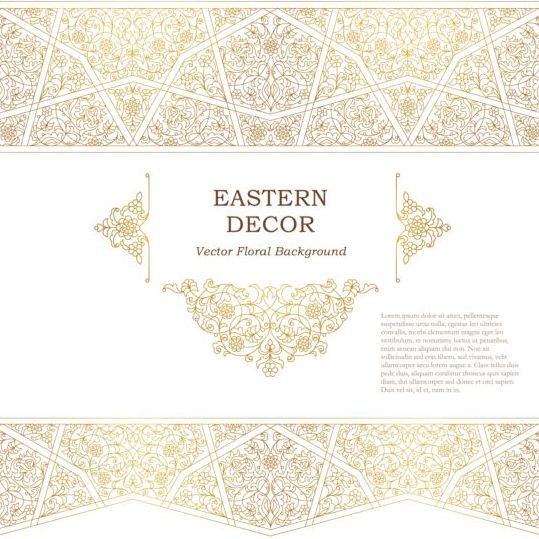 東の装飾ベクトル花の背景ベクトル02 装飾 東 フローラル   