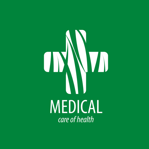 Logos de la santé médicale verte conception vecteur 10 santé Médical vert logos   