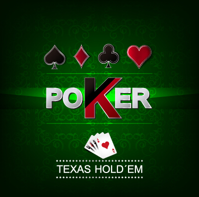 Couverture de Poker affiche de luxe vecteur 02 poster luxe couverture   