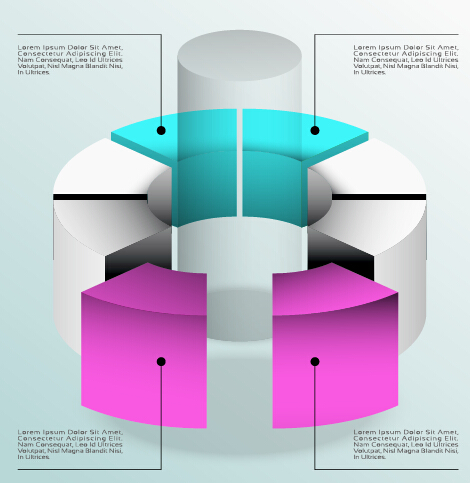 3D infographies Business layout vecteur matériel 05 vecteur mise en page matériel infographies infographie business   