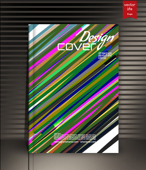 Couverture de livre Design moderne vecteur 01 moderne livre couverture   