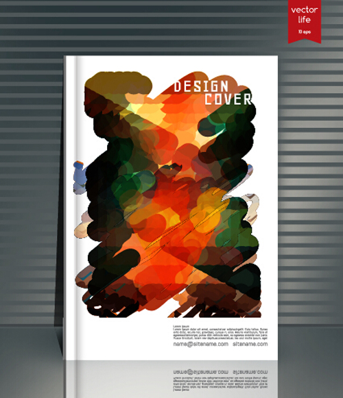 Livre couverture design moderne vecteur 13 moderne livre couverture   
